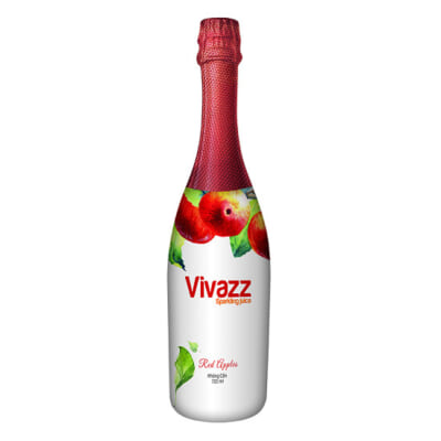 Nước Trái Cây Có Gas Vivazz Sparkling Juice Người Lớn Táo Đỏ (720ml)